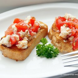 Bruschetta with Mozzarella