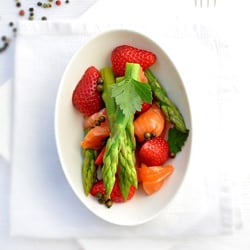 Asparagus and Strawberry Salad