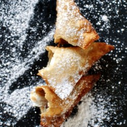 Fried Fluffernutter Wontons