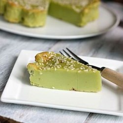 Baked Pandan Cake