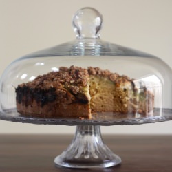 Rhubarb Coffee Cake