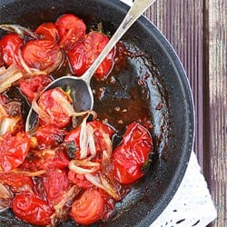 Spaghetti with Roasted Tomatoes