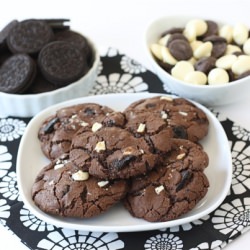 Triple Chocolate Oreo Cookies
