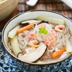 Seafood Noodle and Melon Casserole