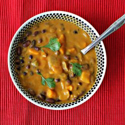 African Sweet Potato Peanut Soup