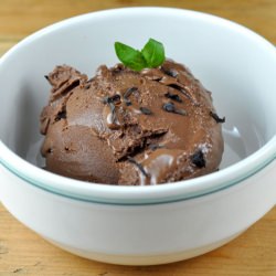 Smoky Chocolate Ice Cream