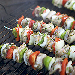 Garlic and Herb Kebabs