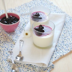 Rose Water Panna Cotta