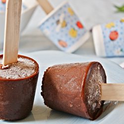 Vegan Chocolate Popsicles
