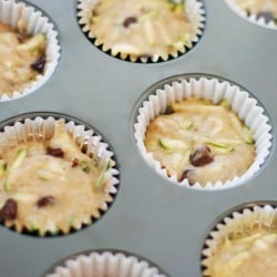 Zucchini Chocolate Chip Muffins