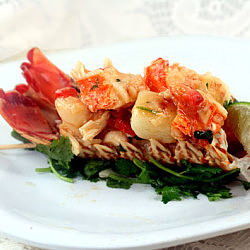 Chile Lime Potato- Lobster Salad