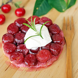Cherry Tarte Tatin