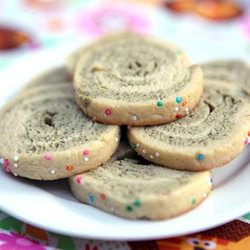 Green Tea Swirl Cookies