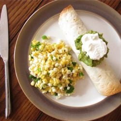 Black Bean and Mango Taquitos