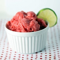 Fresh Strawberry Granita