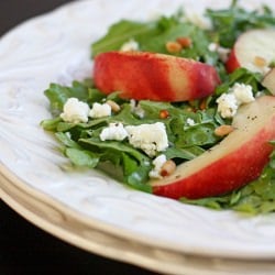 Peach & Arugula Salad