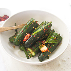 Stuffed Cucumber Kimchi