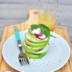 Stacked Apple Salad