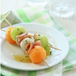Melon & Prosciutto Skewers