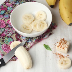 Upside Down Banana Cake