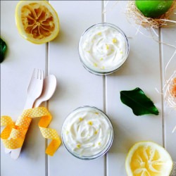 Zesty No-bake Lemon Cheesecakes