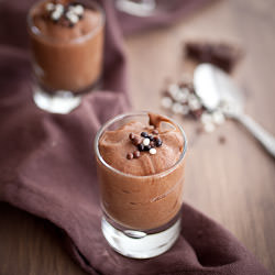 Olive Oil Chocolate Mousse