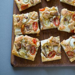 Focaccia with Pork Belly