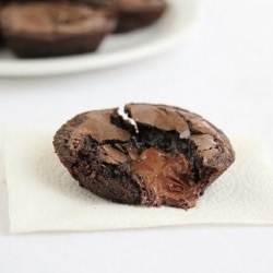 Nutella Lava Brownies
