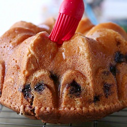 Lemon Blueberry Ginger Bundt Cake