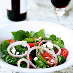 Wilted Greek Salad