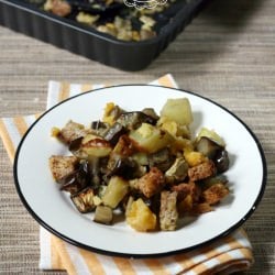 Vegetables and Polenta Dish