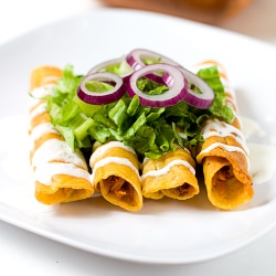 Flautas de Pollo