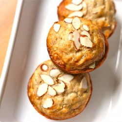 Banana Almond Muffins