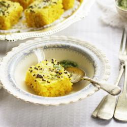 Khaman Dhokla – Savoury Lentil Cake