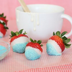 Festive Dipped Strawberries