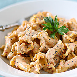 Roasted Red Pepper Ranch Pasta