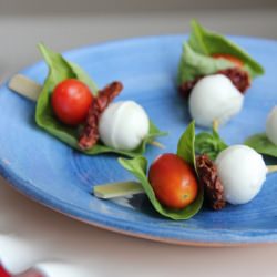 Caprese on a Stick