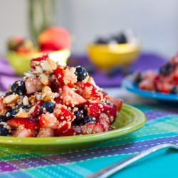 Quinoa Almond Berry Salad