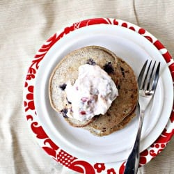 Blueberry Buckwheat Pancakes