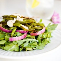 Roasted Green Bean Salad