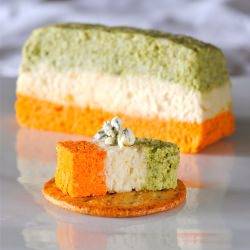 Tri Colored Vegetable Terrine