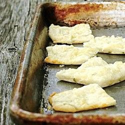 Rosemary and Garlic Crackers