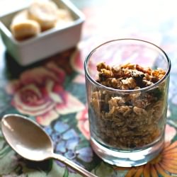Olive Oil Pistachio Granola