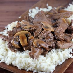Chinese Beef with Mushrooms