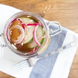 Cucumber and Onion Salad