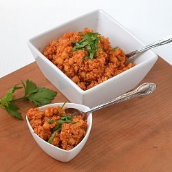Quinoa Chickpea Pilaf