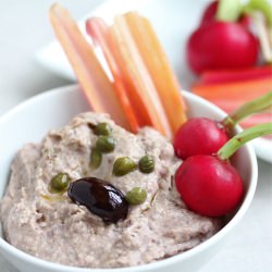 Olive & Caper Hummus Dip