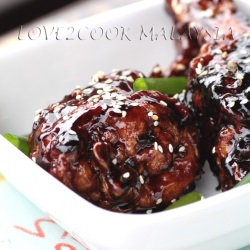 Sticky Caramel Chicken Drumsticks