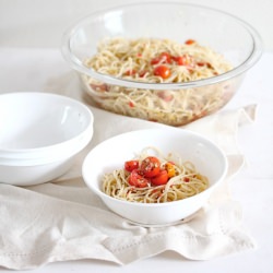 Tomato aglio olio