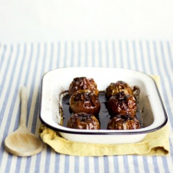 Baked Molasses Apples